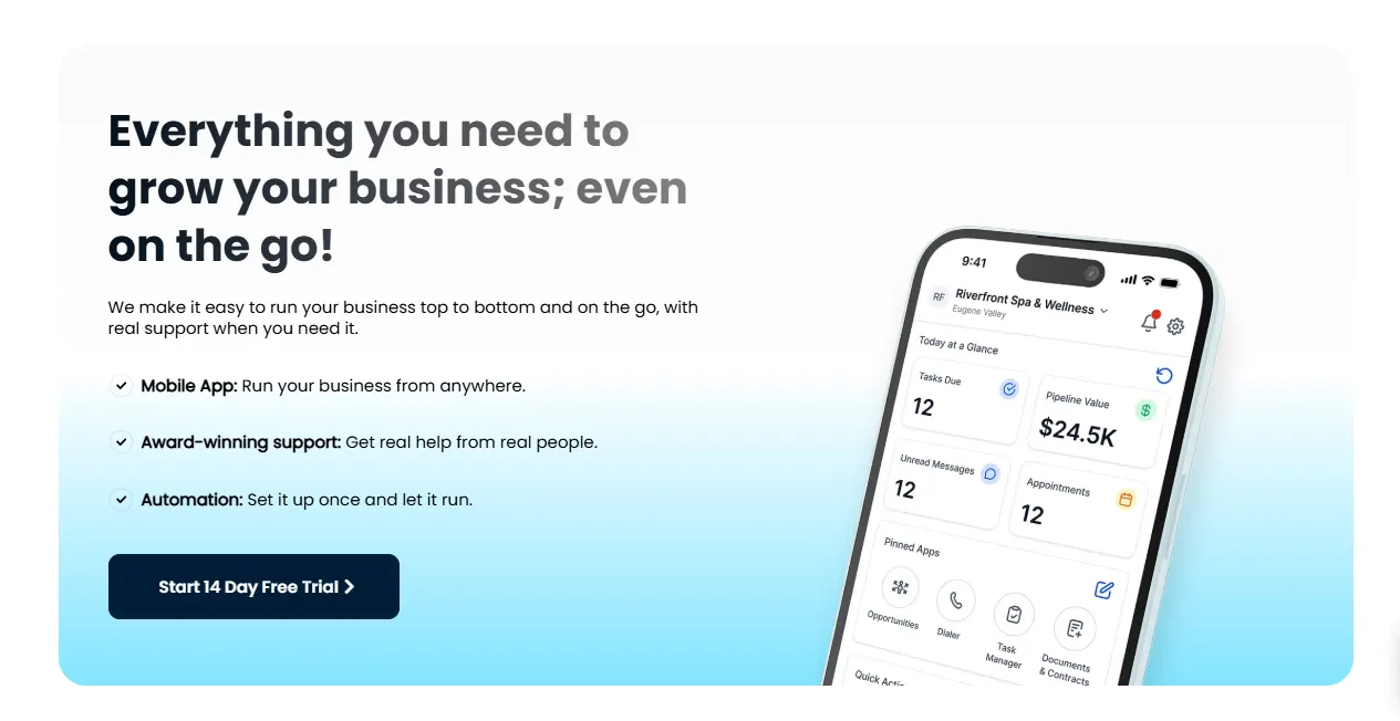 SalesPype product screenshot
